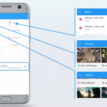 Анимирано рекламно видео за file commander [приложение за android] 2
