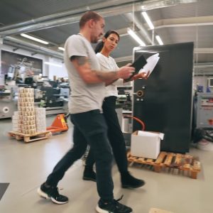 Заснемане и изработка на корпоративно видео за печатница дъга 21