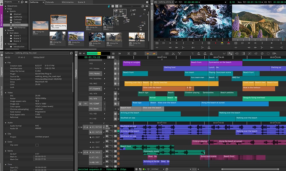 Avid media composer - софтуер за видео обработка