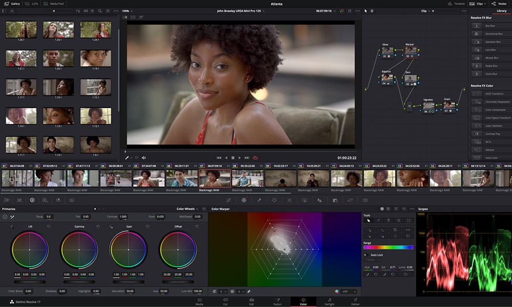 Davinci resolve studio - видео монтаж програма