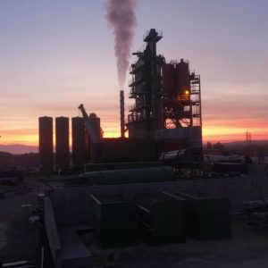 Заснемане и изработка на таймлапс видео за аматех - асфалтов завод amman unibatch 300