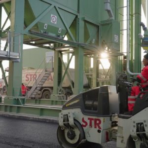 Изработка на timelapse видео - изграждане на нов асфалтов завод ammann в софия 3