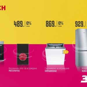 Изработка на тв реклама телевизионна реклама на уреди bosch в магазини зора