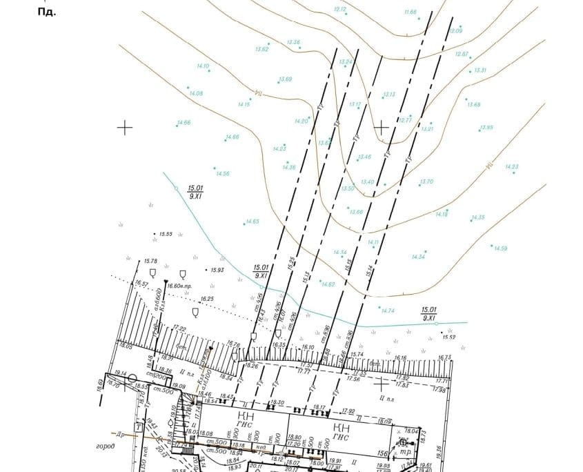 Геодезия водоема