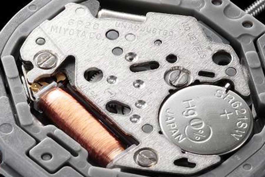 Mondphasenuhr mit Quarzuhrwerk