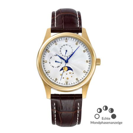 Lunar Elegance Mondphasenuhr für Damen