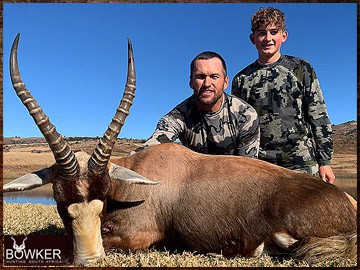 Trophy Hunting South Africa 90 Africa hunting blesbok with Nick Bowker.