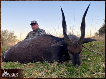 Trophy Hunting South Africa 128 Africa hunting bushbuck with Nick Bowker.