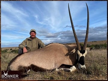 Trophy Hunting South Africa 94 Africa hunting. Gemsbok hunt with Nick bowker.