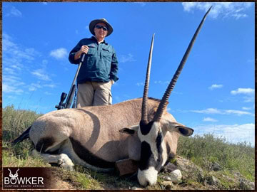 Trophy Hunting South Africa 96 Africa hunting. Gemsbok hunt with Nick bowker.