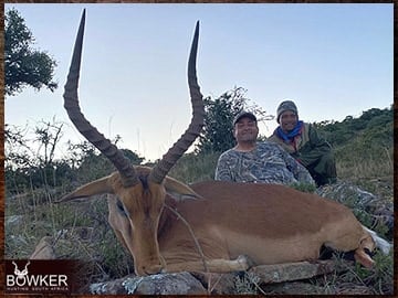 Trophy Hunting South Africa 122 Africa impala hunting with Nick Bowker.