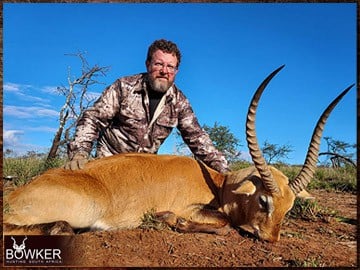 Trophy Hunting South Africa 120 Africa hunting Red Lechwe with Nick Bowker.