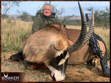 Trophy Hunting South Africa 177 Africa roan antelope hunting with Nick Bowker.