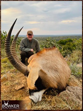 Trophy Hunting South Africa 174 Africa roan antelope hunting with Nick Bowker.