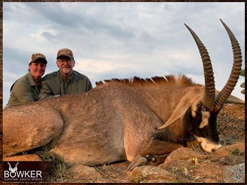 Trophy Hunting South Africa 176 Africa roan antelope hunting with Nick Bowker