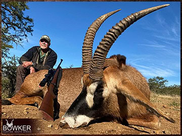 Trophy Hunting South Africa 173 Roan antelope hunting in South Africa.