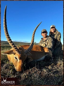 Trophy Hunting South Africa 126 Africa red lechwe hunt in 2023.