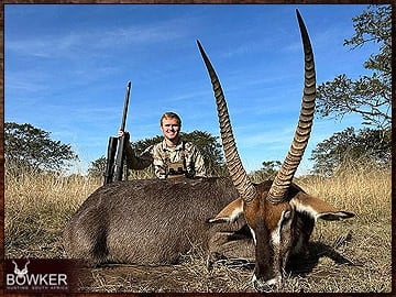 Trophy Hunting South Africa 35 Africa waterbuck hunt in 2023.