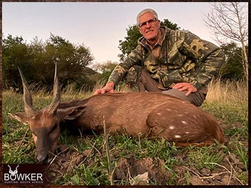 Trophy Hunting South Africa 126 African bushbuck hunt.