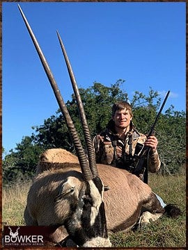 Trophy Hunting South Africa 78 African gemsbok hunt.