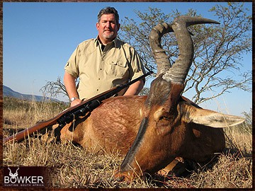 Trophy Hunting South Africa 203 African Red Hartebeest hunt.