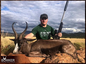 Trophy Hunting South Africa 34 Black springbok safari style hunting.
