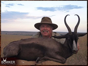 Trophy Hunting South Africa 36 Black springbok safari style hunting.