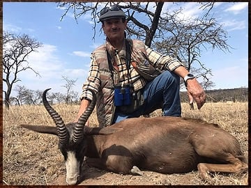 Trophy Hunting South Africa 38 Black springbok safari style hunting.