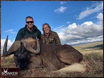 Trophy Hunting South Africa 190 Black Wildebeest shot in 2023.