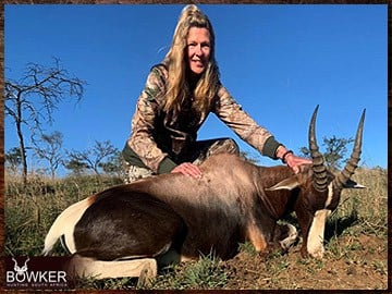 Trophy Hunting South Africa 103 Bontebok trophy hunting in South Africa.