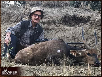 Trophy Hunting South Africa 124 Bushbuck trophy hunted in South Africa.