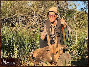 Trophy Hunting South Africa 132 Bushbuck trophy hunted in South Africa.