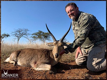 Free Range Hunting and Fair Chase Hunts in South Africa 34 Common Reedbuck rifle hunted in Africa.
