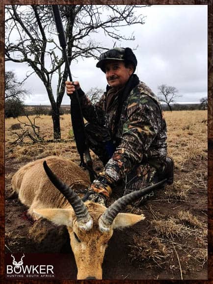 Common Reedbuck Hunting - About Hunting Reedbuck 10 Common reedbuck trophy hunted with Nick Bowker.