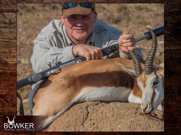 My African Hunt 13 Springbok cull hunted with Nick Bowker hunting