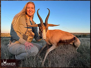 Trophy Hunting South Africa 57 Copper springbok was harvested in 2023.