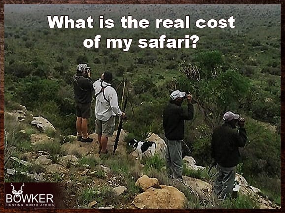 Choosing an African Outfitter for a Guided Hunt 3 How to determine the real cost of your safari?