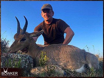 Trophy Hunting South Africa 71 Discount african mountain reedbuck hunt safari with Nick Bowker.