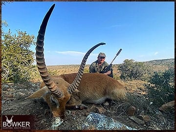 Trophy Hunting South Africa 123 Discount african red lechwe hunt safari with Nick Bowker.