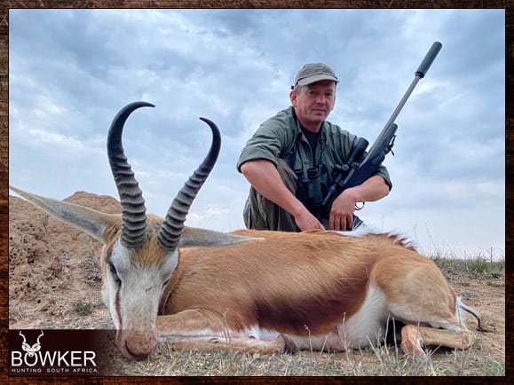 One of the fastest animals on the planet. Springbok can reach a speed of up to 60 miles per hour. Discount african springbok hunt safari with Nick bowker.