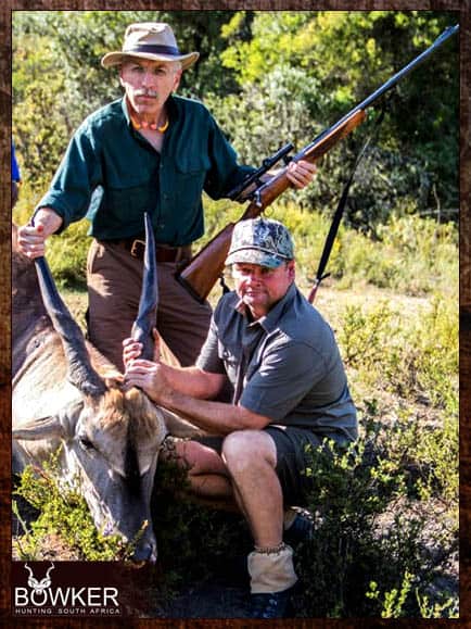 My African Hunt 8 Eland trophy hunted on my African hunt