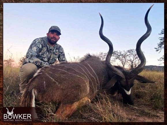 First Time African Hunt - Awsome! 3 Kudu trophy taken with Nick Bowker