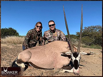Trophy Hunting South Africa 99 Gemsbok hunted in 2023.