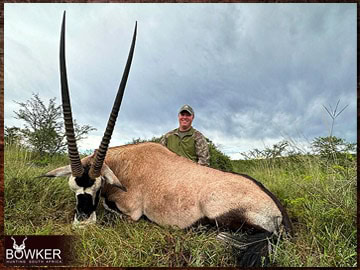 Trophy Hunting South Africa 102 Gemsbok shot in 2023.