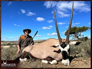 Trophy Hunting South Africa 103 Gemsbok hunted 2023