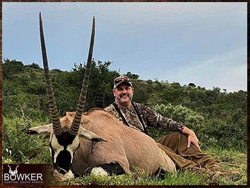 Trophy Hunting South Africa 87 Gemsbok hunted safari style.