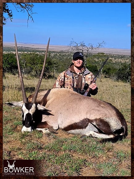 African Management and Trophy Hunt 4 Gemsbok management hunt.