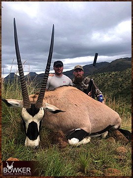 Trophy Hunting South Africa 93 Gemsbok Safari hunting.