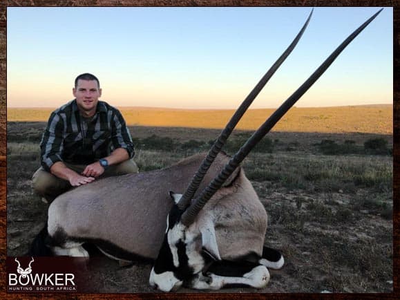 Gemsbok Hunting - All You need Know About Gemsbok Hunts 11 Gemsbok hunted in the Eastern Cape South Africa