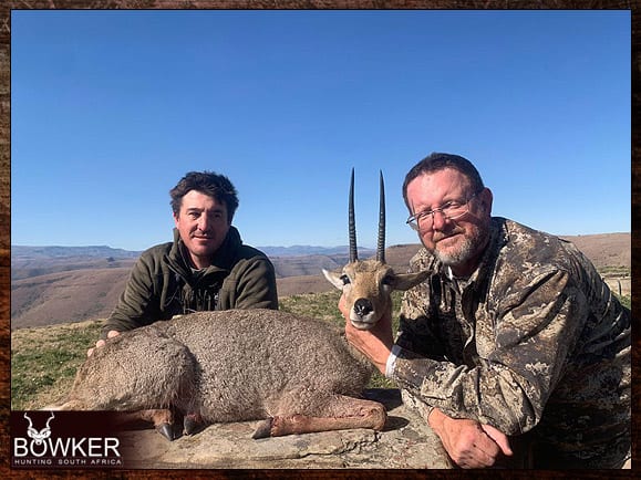 Mountain Reedbuck Hunting - About Reedbuck Hunts 33 Grey Rhebok hunt with Nick Bowker hunting.